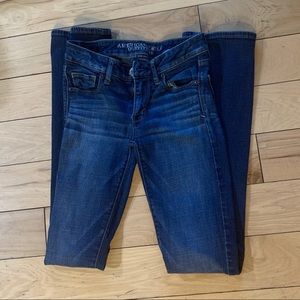 Size 0 Long Boot Cut American Eagle Jeans